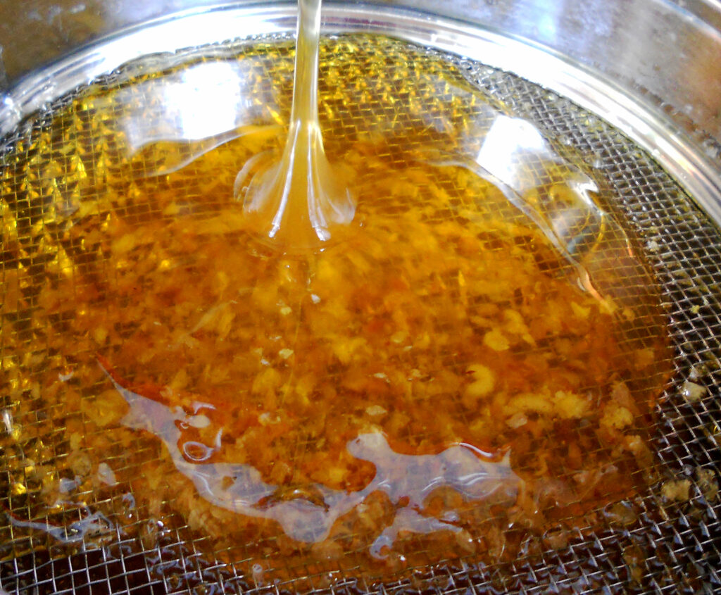 texture di sfondo che fa cadere gocce di miele dolce 1